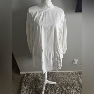 Deviate White Blouse Size One Size